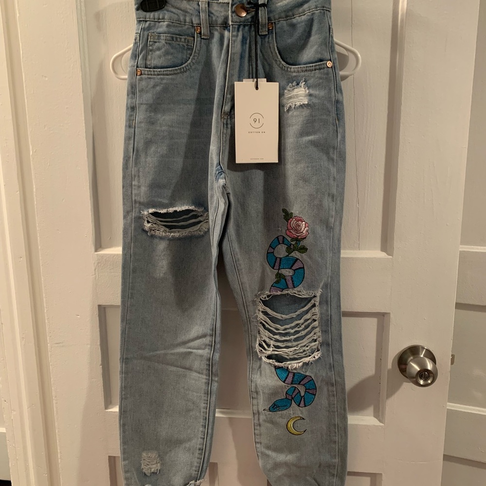 High Rise 90’s BF Jeans